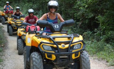 CUATRIMOTOS (ATV´S) TIROLESA Y CENOTES